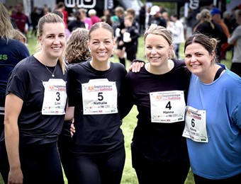  Linn Karlsson, Nathalie Blick, Hanna Holmgren och Hanna Magnusson: 