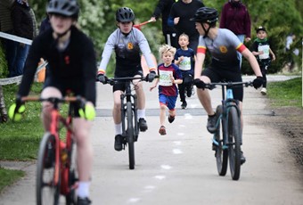 Sexrige Jordan Claesson segrade i sin klass. Foto: Elin Elderud