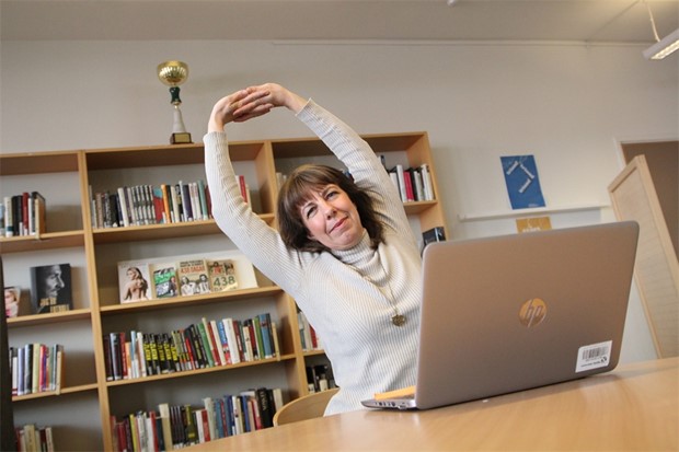 Camilla vill f� sina elever att ta pauser