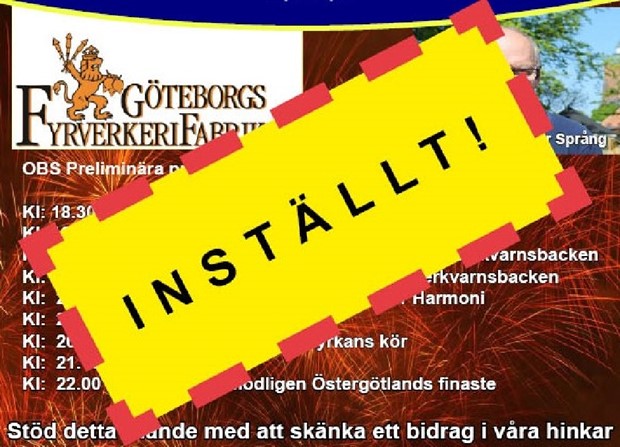 Inget valborgsm�ssofirande i Sk�nninge