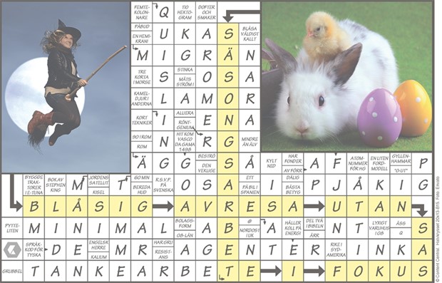 Krysset lsning vecka 15