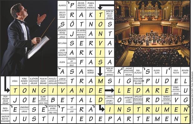 Krysset l�sning vecka 47