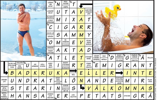 Krysset lsning vecka 6