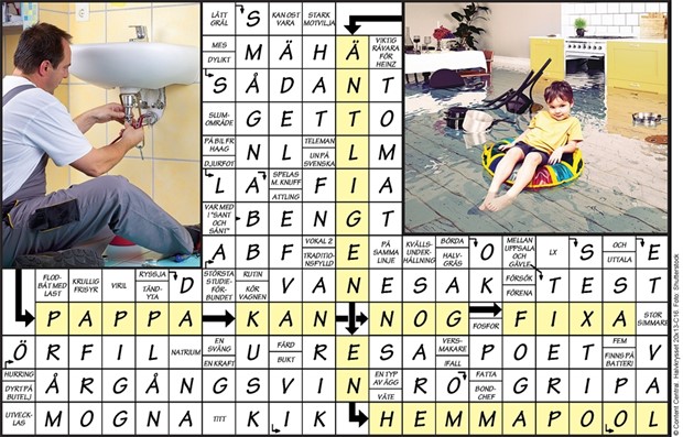 Krysset lsning vecka 16