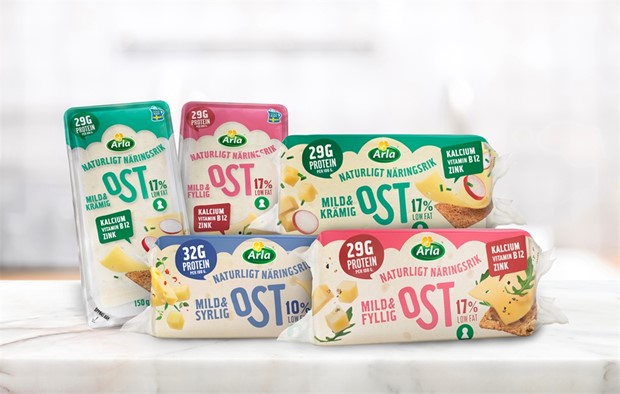 Nyheter i ostdisken � n�ringsrika h�rdostar