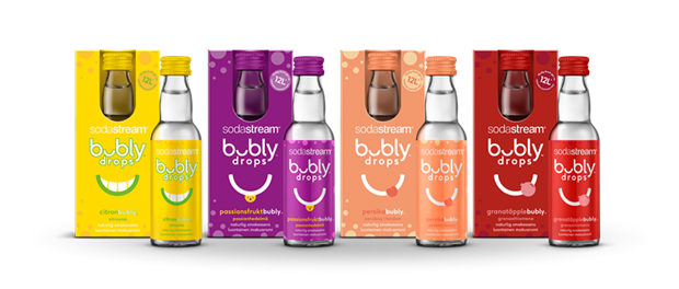 SodaStream lanserar nya smaker 