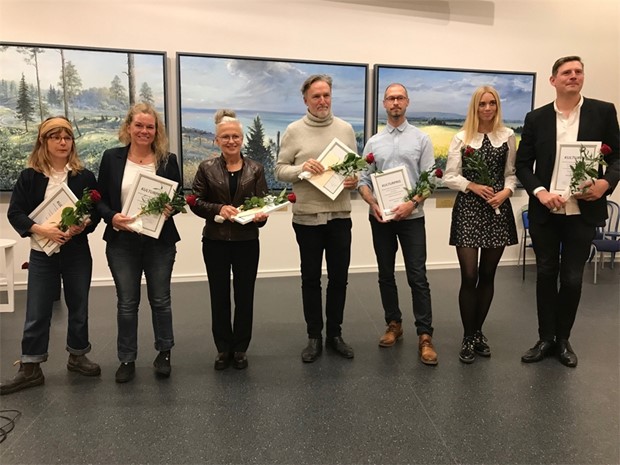 De fick pris under kulturafton i deshg