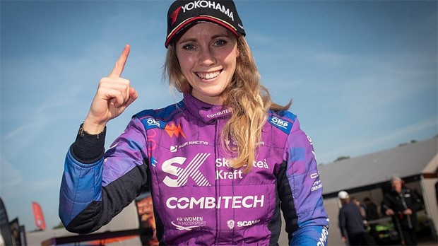 Mikaela hlin-Kottulinsky skrade STCC-silvret