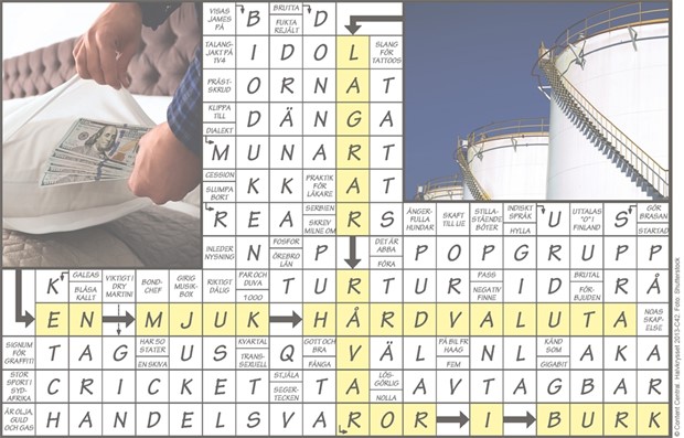 Krysset l�sning vecka 42, 2021