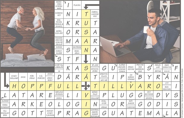 Krysset l�sning vecka 44, 2021