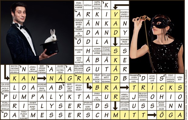 Krysset l�sning vecka 46, 2021