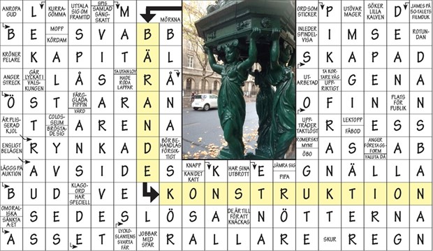 Krysset l�sning vecka 6, 2022