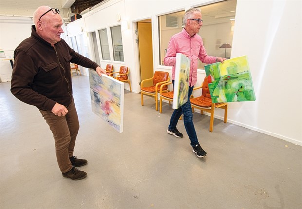 En sjlvklarhet att stlla ut vr konstnrsvns tavlor