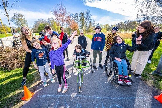 Elever trnar infr stadsloppet