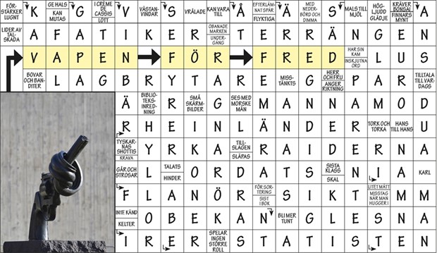 Krysset lsning vecka 23, 2022