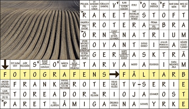 Krysset l�sning vecka 37, 2022
