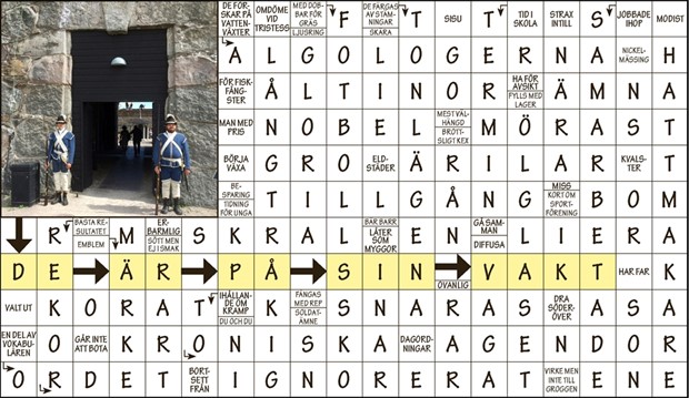 Krysset lsning vecka 38, 2022