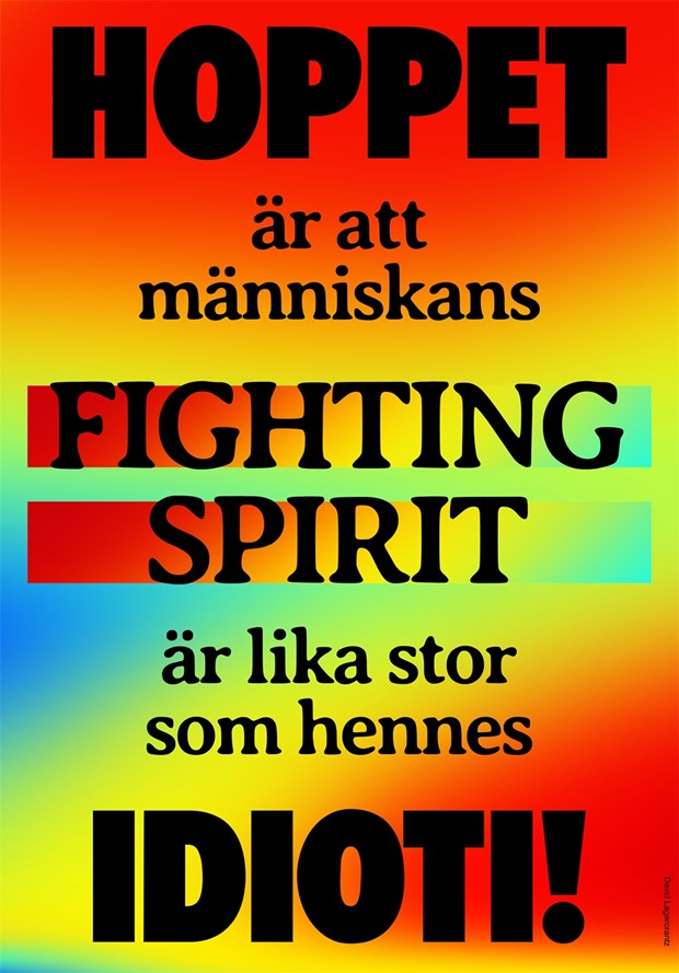 Ber�mda f�rfattare skriver protestskyltar f�r klimatet