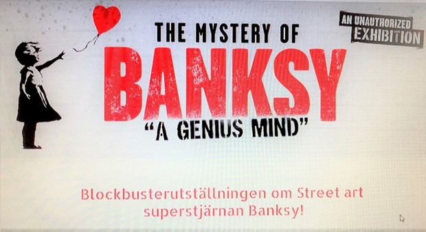 Utst�llning om Banksy till Malm�