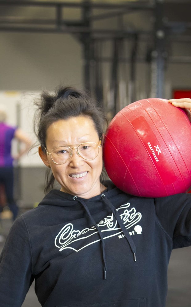 Elaine vill f fler att leva hlsosamt