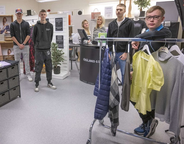 Elever anordnar kldbytardag