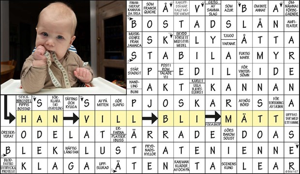 Krysset l�sning vecka 20, 2023 