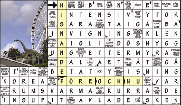 Krysset lsning vecka 29, 2023