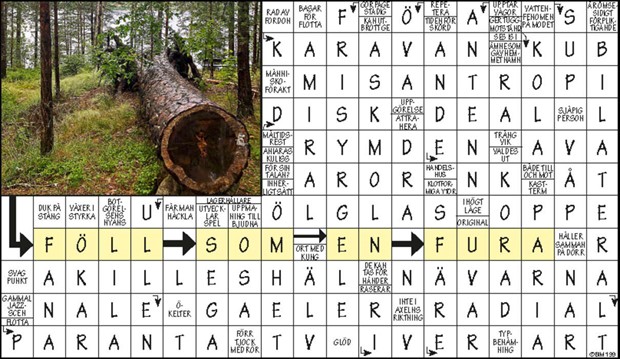 Krysset lsning vecka 38, 2023