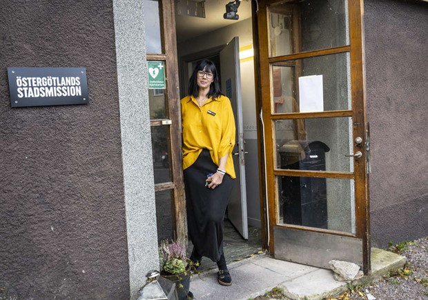 Stadsmissionen betyder allt f�r Anders 