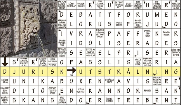 Krysset lsning vecka 40, 2023