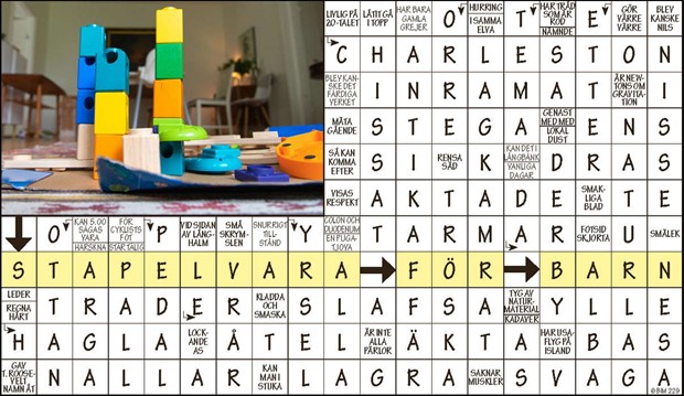 Krysset l�sning vecka 17, 2024