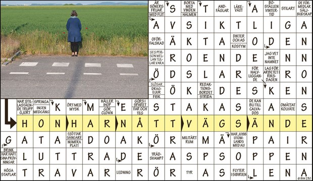 Krysset l�sning vecka 18, 2024