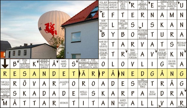 Krysset lsning vecka 21, 2024