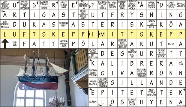 Krysset l�sning vecka 27, 2024