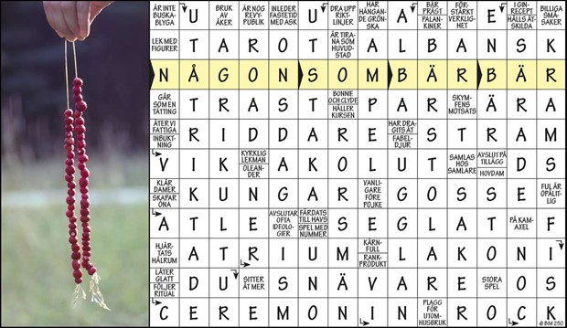 Krysset l�sning v39, 2024