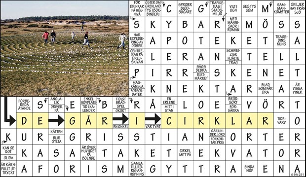 Krysset lsning v40, 2024