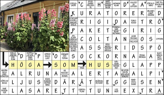 Krysset l�sning v41, 2024
