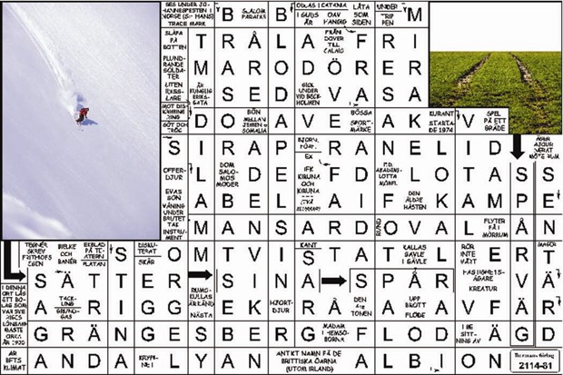 Krysset lsning vecka 4, 2025