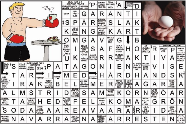 Krysset lsning vecka 5, 2025