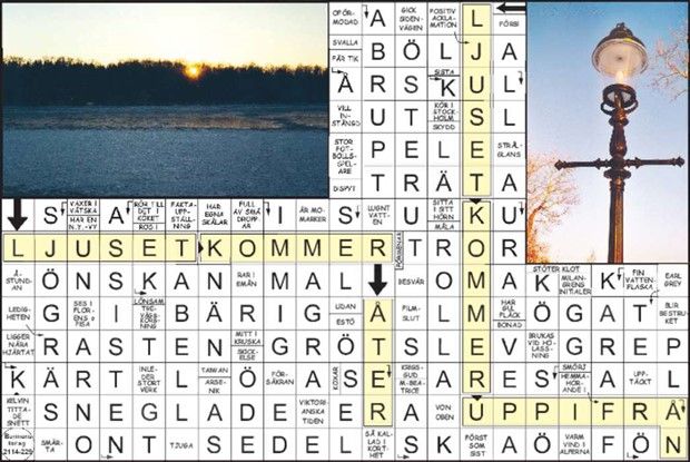 Krysset l�sning vecka 8, 2025