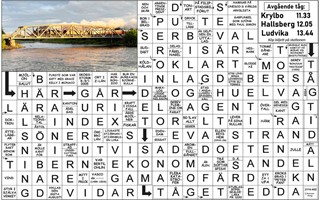 Krysset lsning vecka 12, 2025