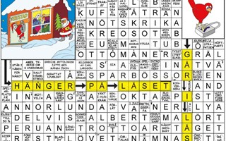 Krysset lsning vecka 18, 2025