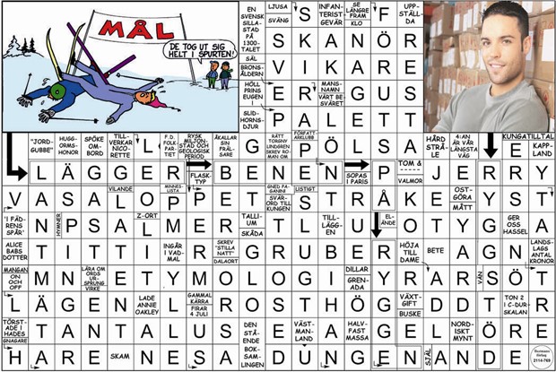 Krysset lsning vecka 19, 2025