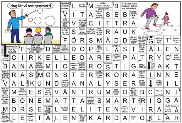 Krysset lsning vecka 24, 2025