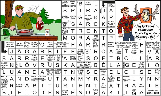 Krysset lsning vecka 26, 2025