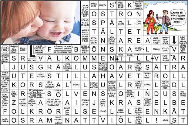 Krysset lsning vecka 28, 2025