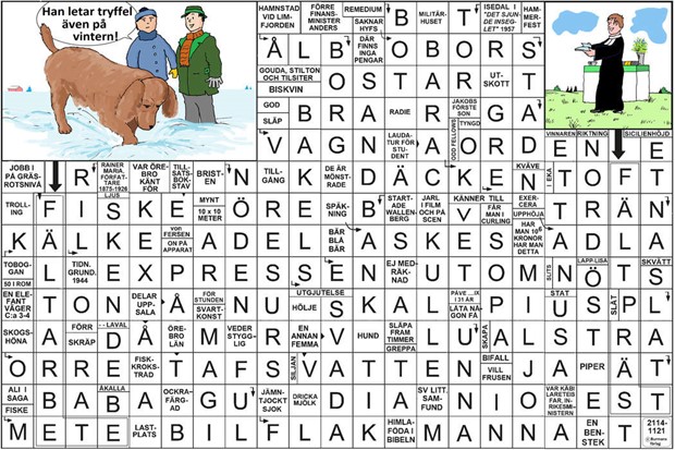 Krysset lsning vecka 29, 2025