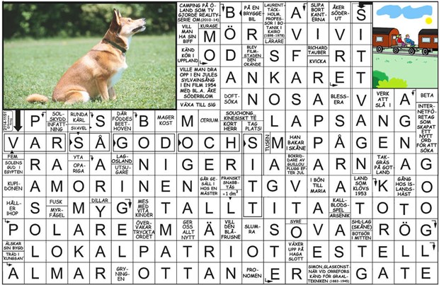 Krysset lsning vecka 33, 2025