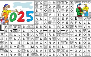 Krysset lsning vecka 34, 2025