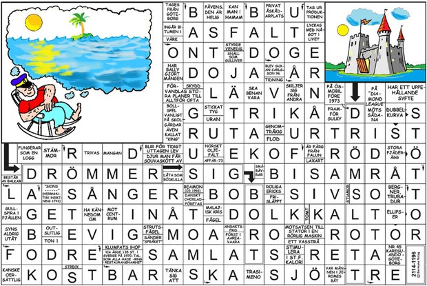 Krysset lsning vecka 38, 2025